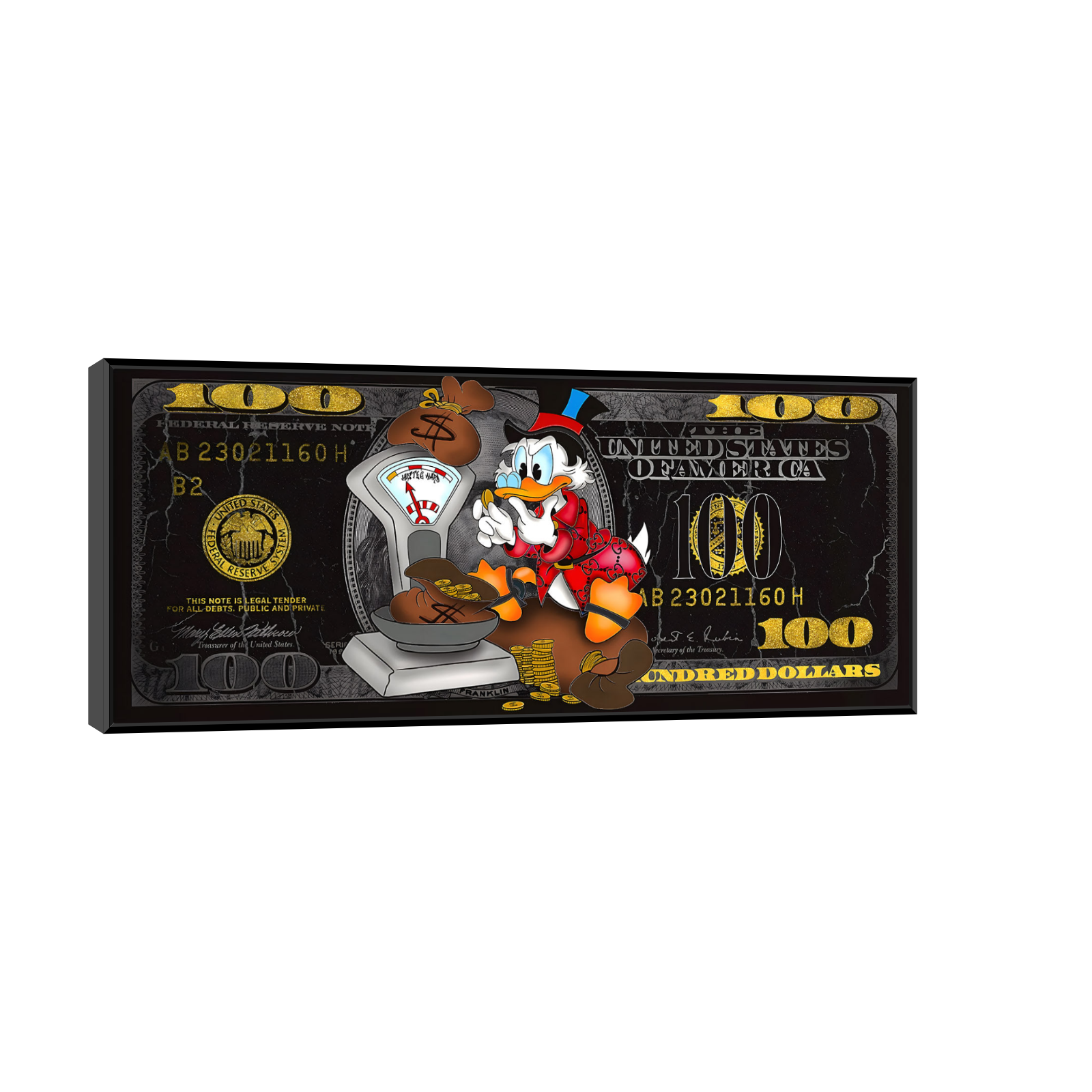 Weighing the Fortune – Pop Art Dollar Edition