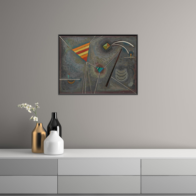 Umetnička slika ​Weissgebunden, Wassily Kandinsky na platnu - NS Canvas Shop