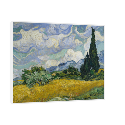 Umetnička slika ​Wheat Field with Cypresses, Vincent van Gogh na platnu - NS Canvas Shop