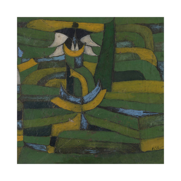 Umetnička slika ​White Blossom in the Garden, Paul Klee na platnu - NS Canvas Shop