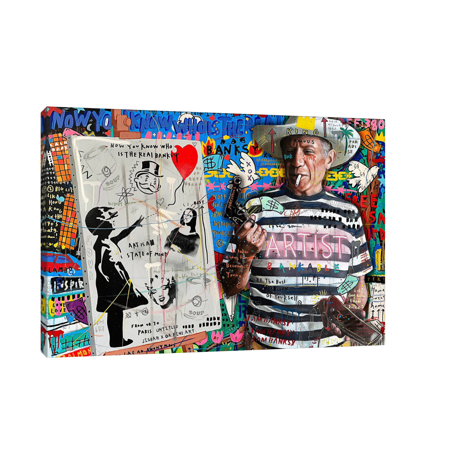 Who Is the Real Banksy – Pop Art Fusion