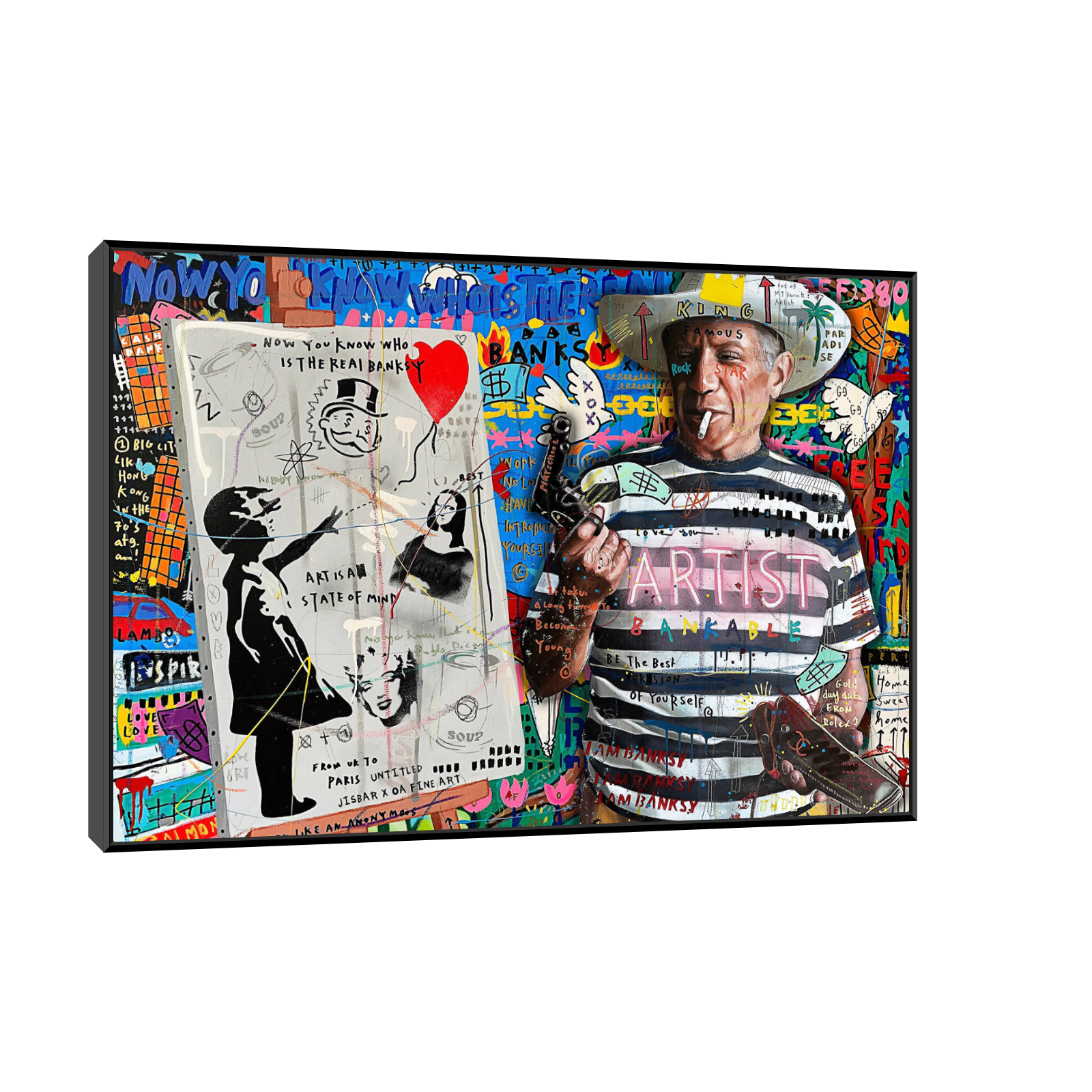 Who Is the Real Banksy – Pop Art Fusion