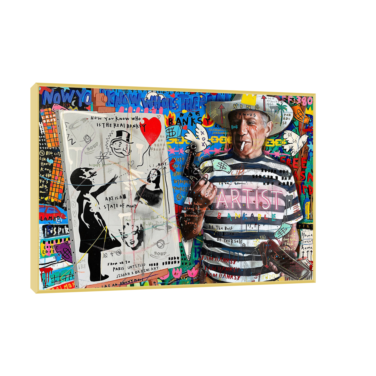 Who Is the Real Banksy – Pop Art Fusion