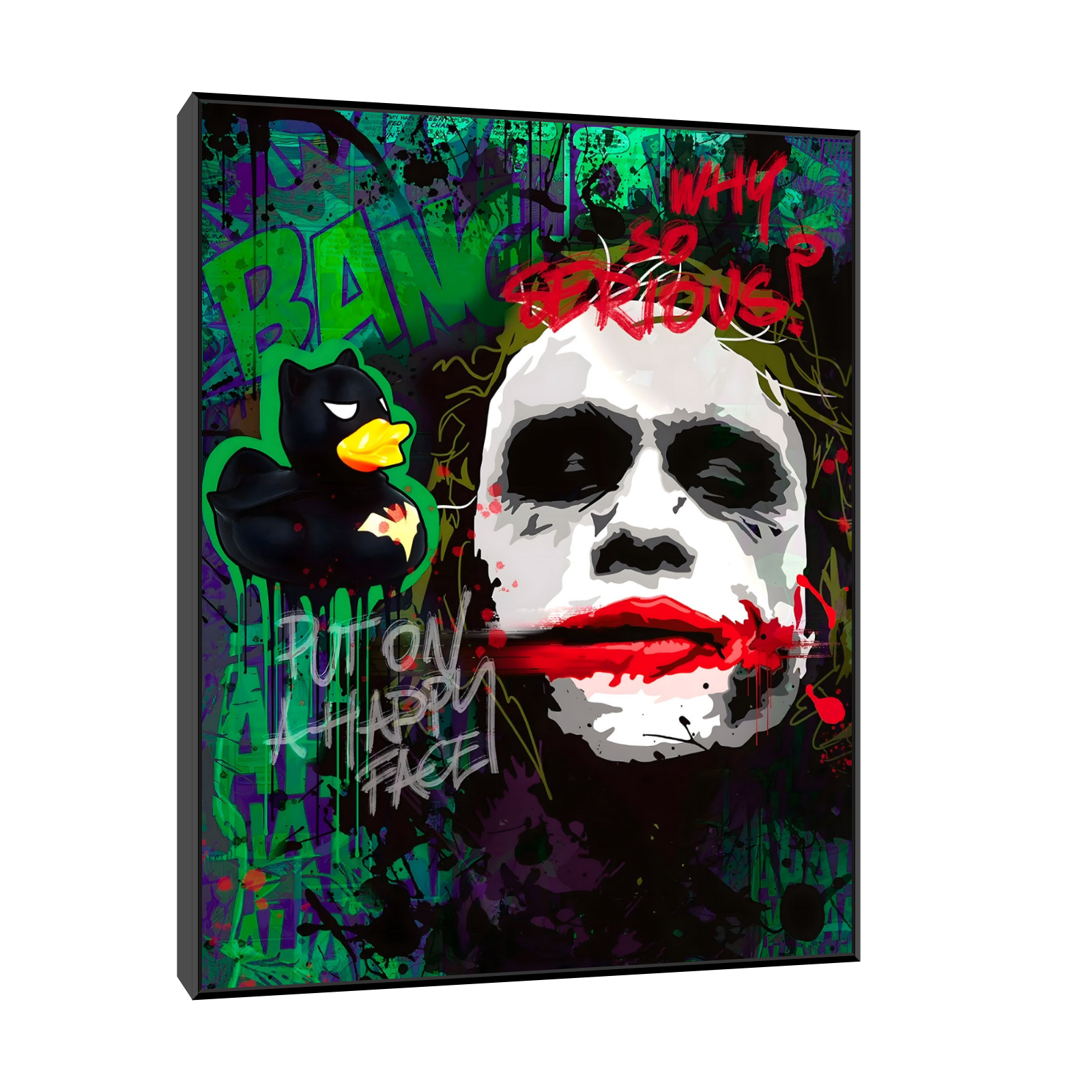 Why So Serious – Joker Pop Art Edition