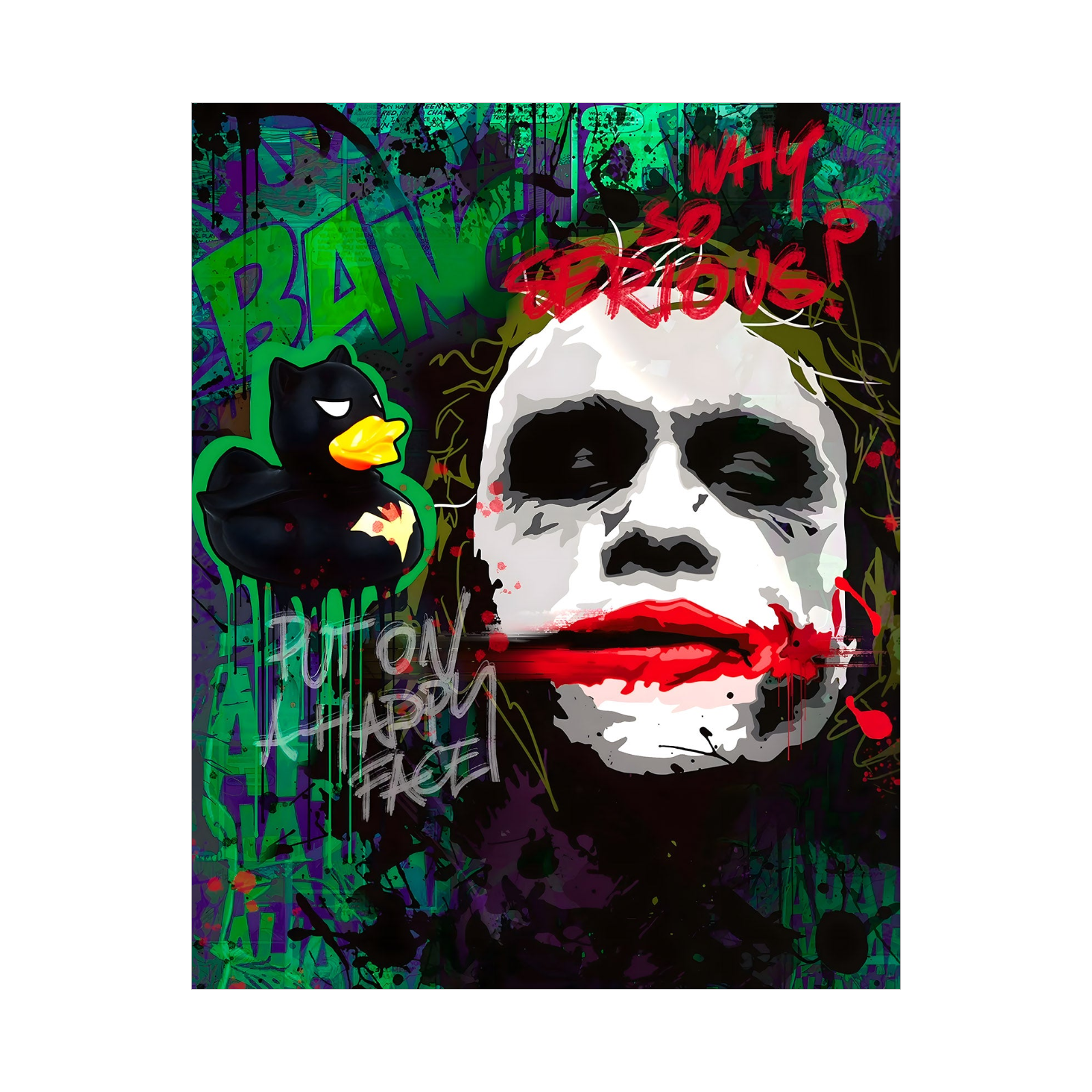 Why So Serious – Joker Pop Art Edition
