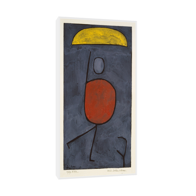 Umetnička slika ​With an umbrella, Paul Klee na platnu - NS Canvas Shop