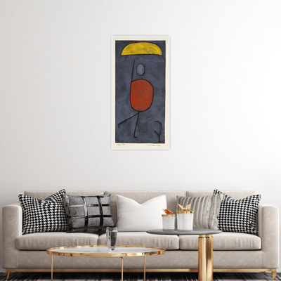 Umetnička slika ​With an umbrella, Paul Klee na platnu - NS Canvas Shop