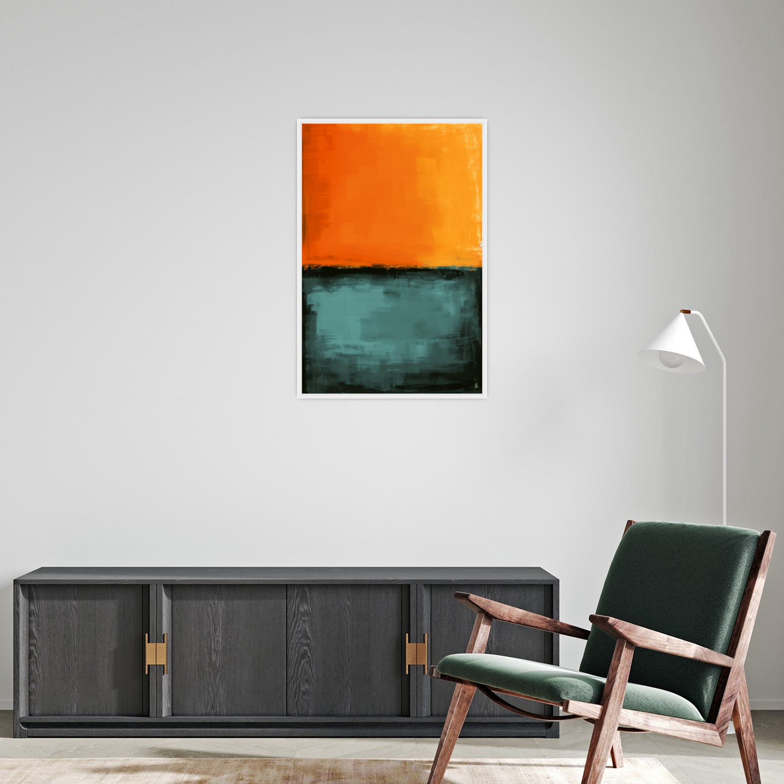 Umetnička slika ​Zalazak na platnu - NS Canvas Shop