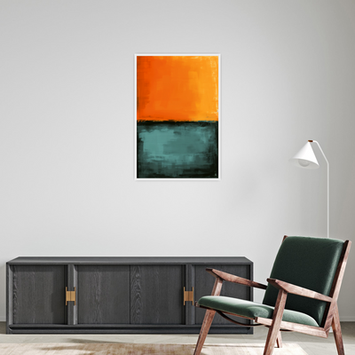 Umetnička slika ​Zalazak na platnu - NS Canvas Shop