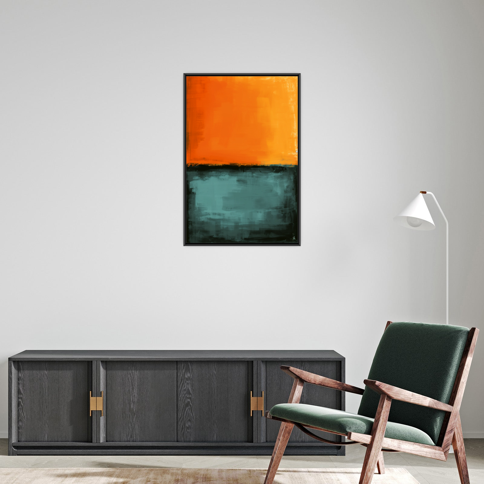 Umetnička slika ​Zalazak na platnu - NS Canvas Shop