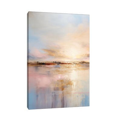 Umetnička slika ​Zalazak pored mora II na platnu - NS Canvas Shop