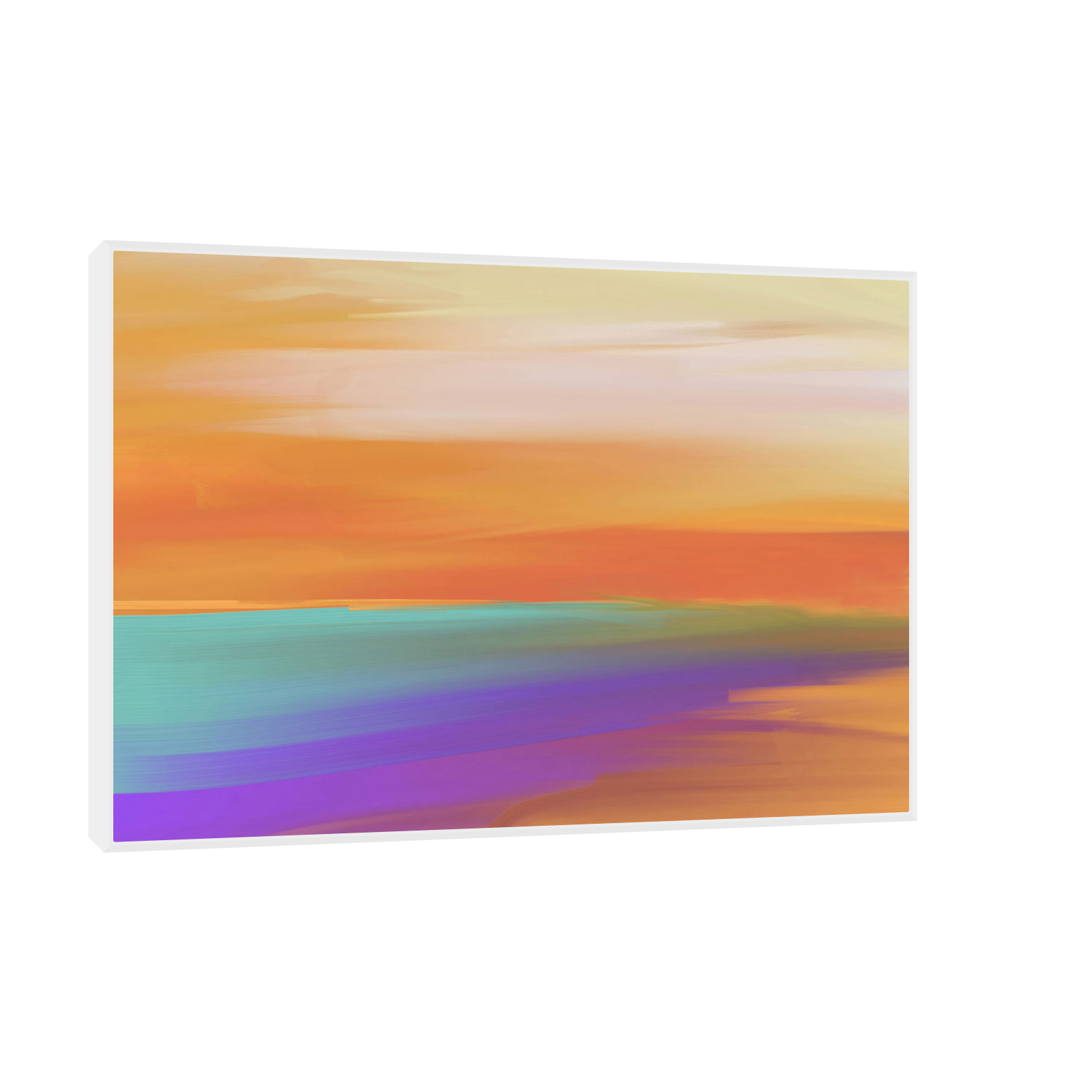 Umetnička slika ​Zalazak sunca na platnu - NS Canvas Shop