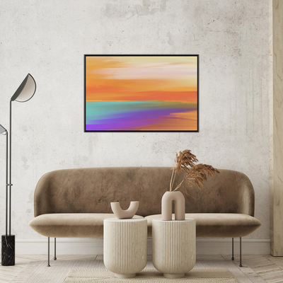 Umetnička slika ​Zalazak sunca na platnu - NS Canvas Shop