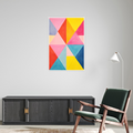 Umetnička slika ​Zapanjujući mozaik na platnu - NS Canvas Shop