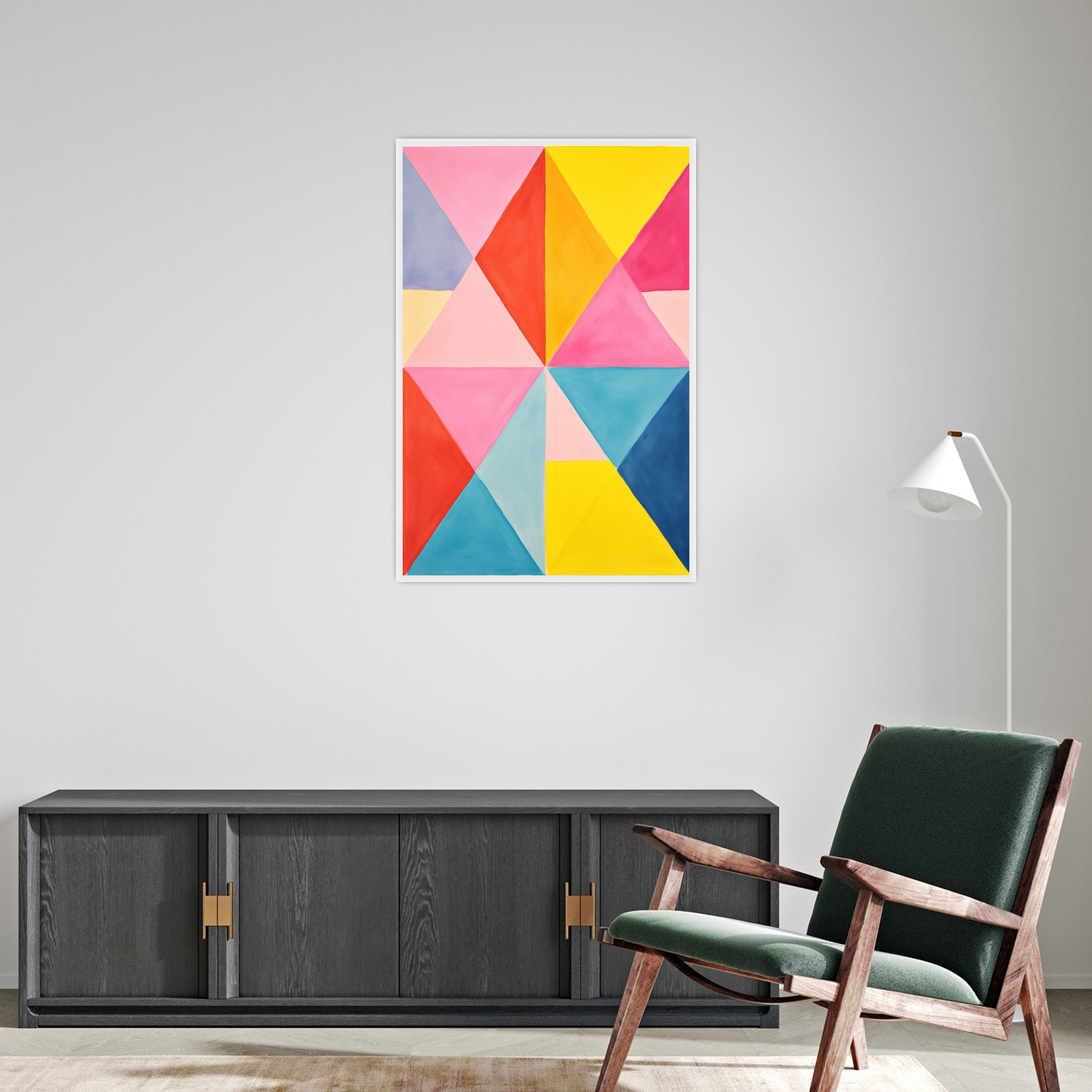Umetnička slika ​Zapanjujući mozaik na platnu - NS Canvas Shop