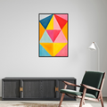 Umetnička slika ​Zapanjujući mozaik II na platnu - NS Canvas Shop