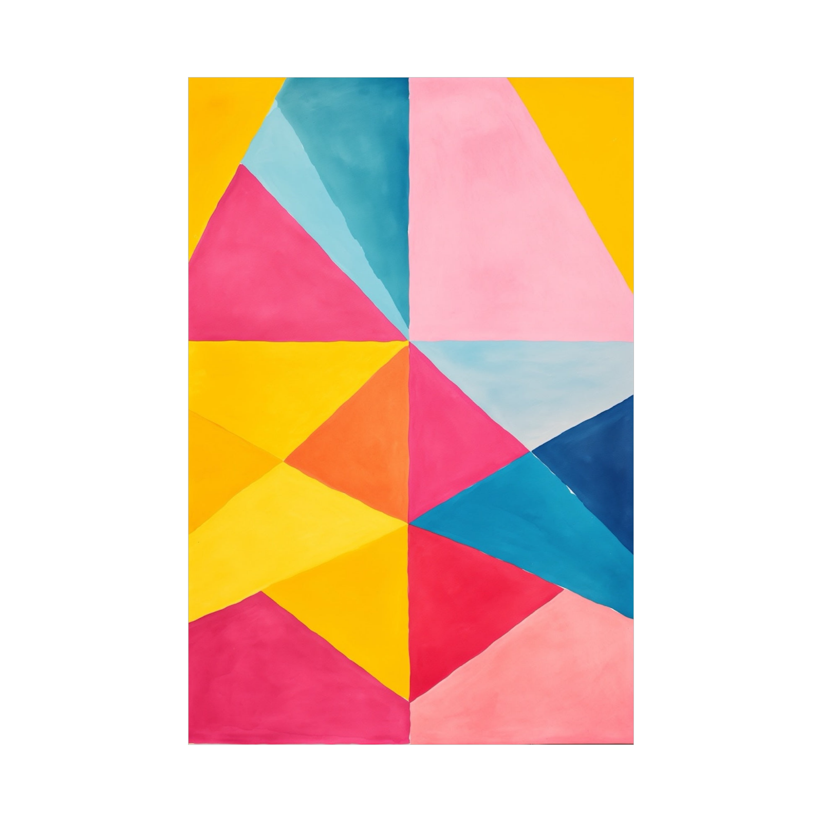 Umetnička slika ​Zapanjujući mozaik III na platnu - NS Canvas Shop