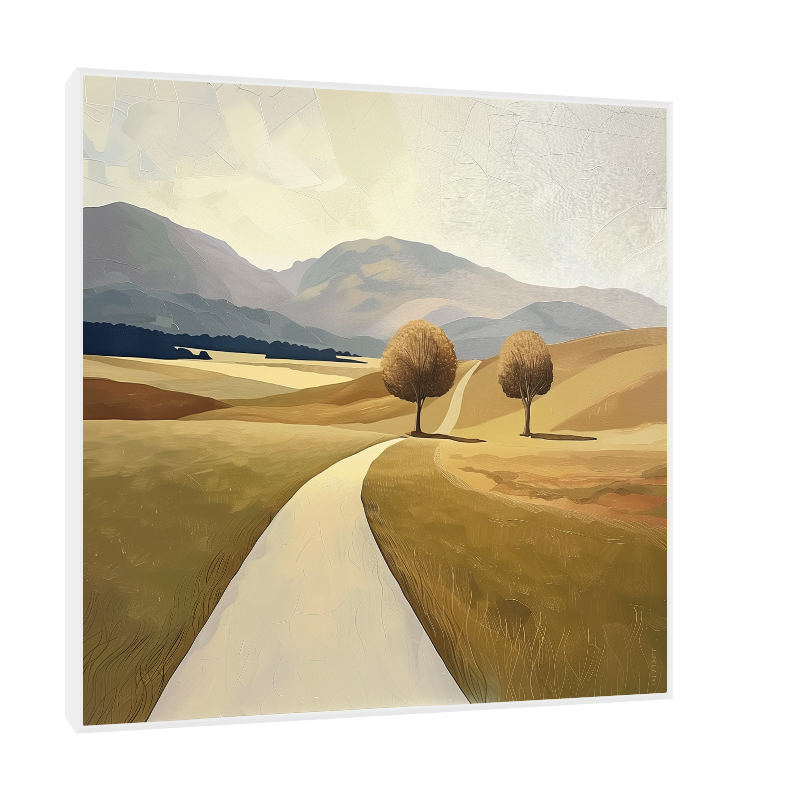 Umetnička slika ​Živopisni put na platnu - NS Canvas Shop