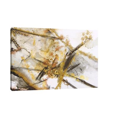 Umetnička slika ​Zlatna muzika na platnu - NS Canvas Shop