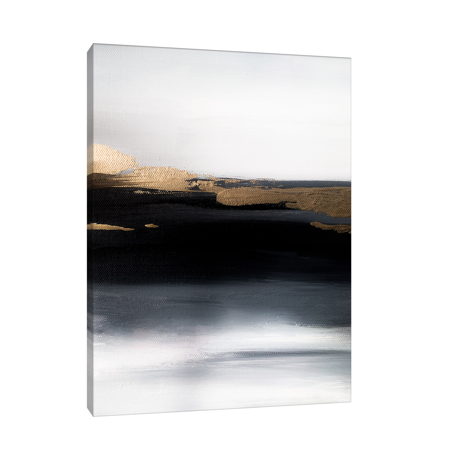 Umetnička slika ​Zlatna planina na platnu - NS Canvas Shop