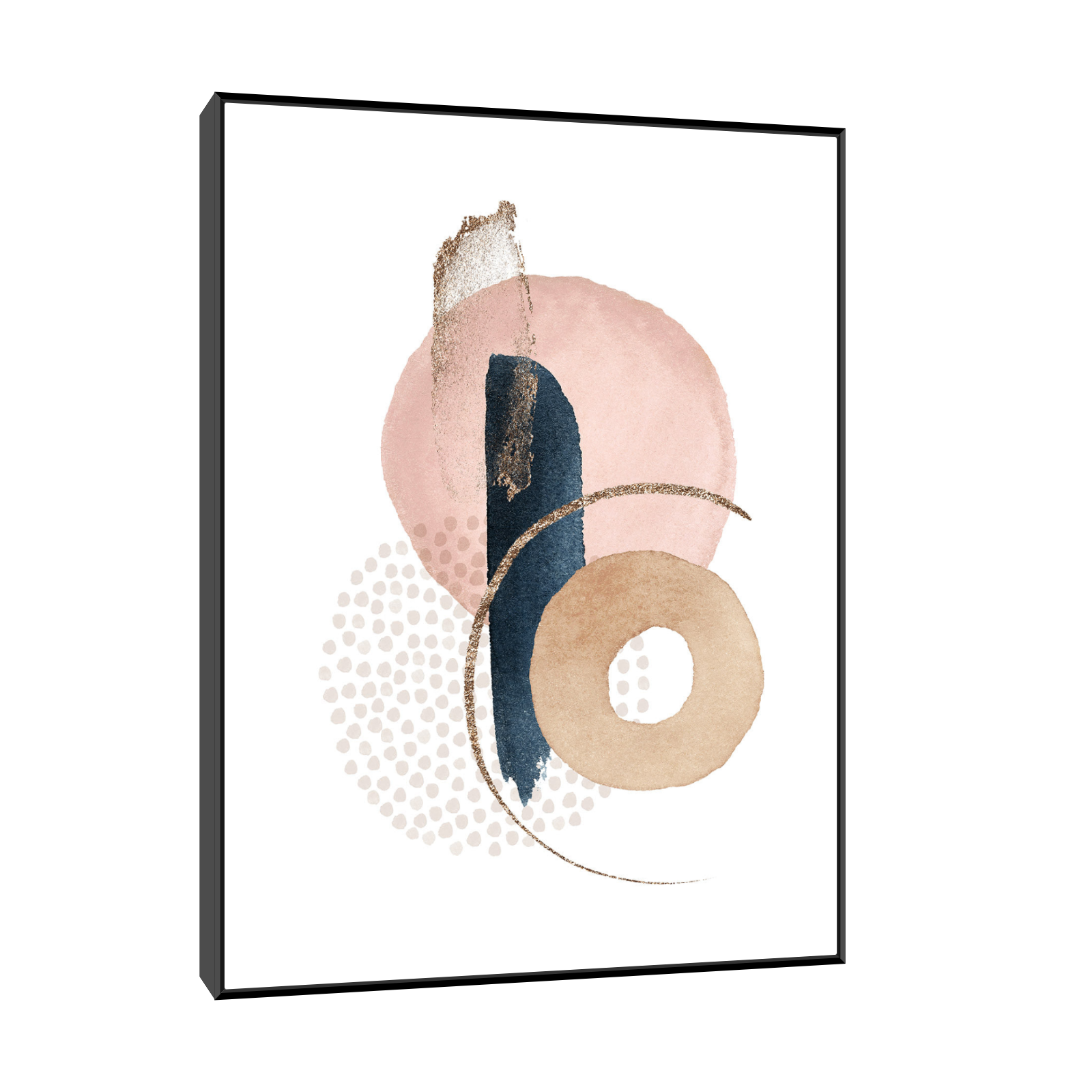 Umetnička slika ​Zlatna prašina I na platnu - NS Canvas Shop