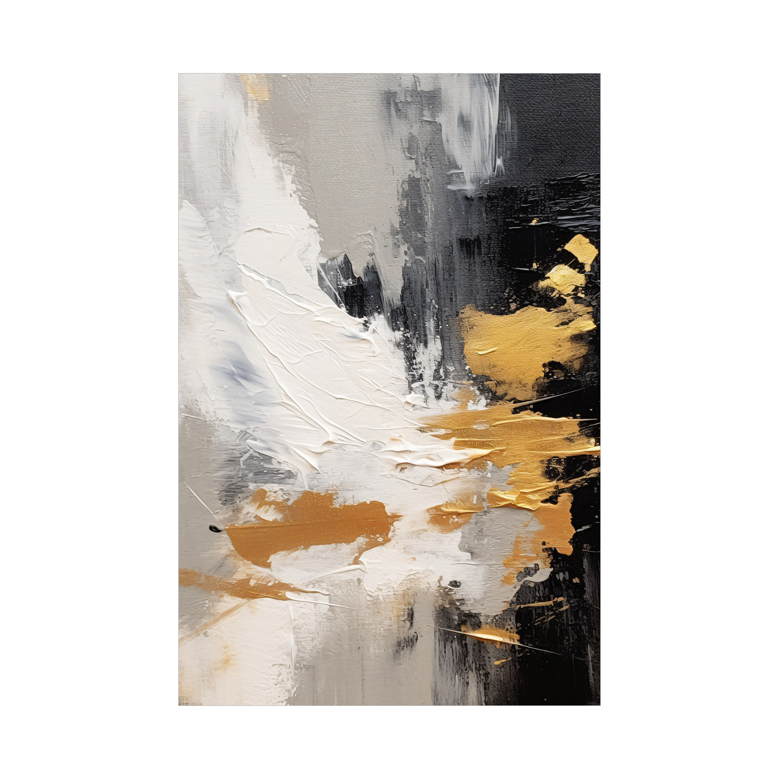 Zlatni kontrast – Apstraktna umetnost u crno-belim tonovima