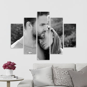Umetnička slika ​Slika pet delova na platnu - NS Canvas Shop