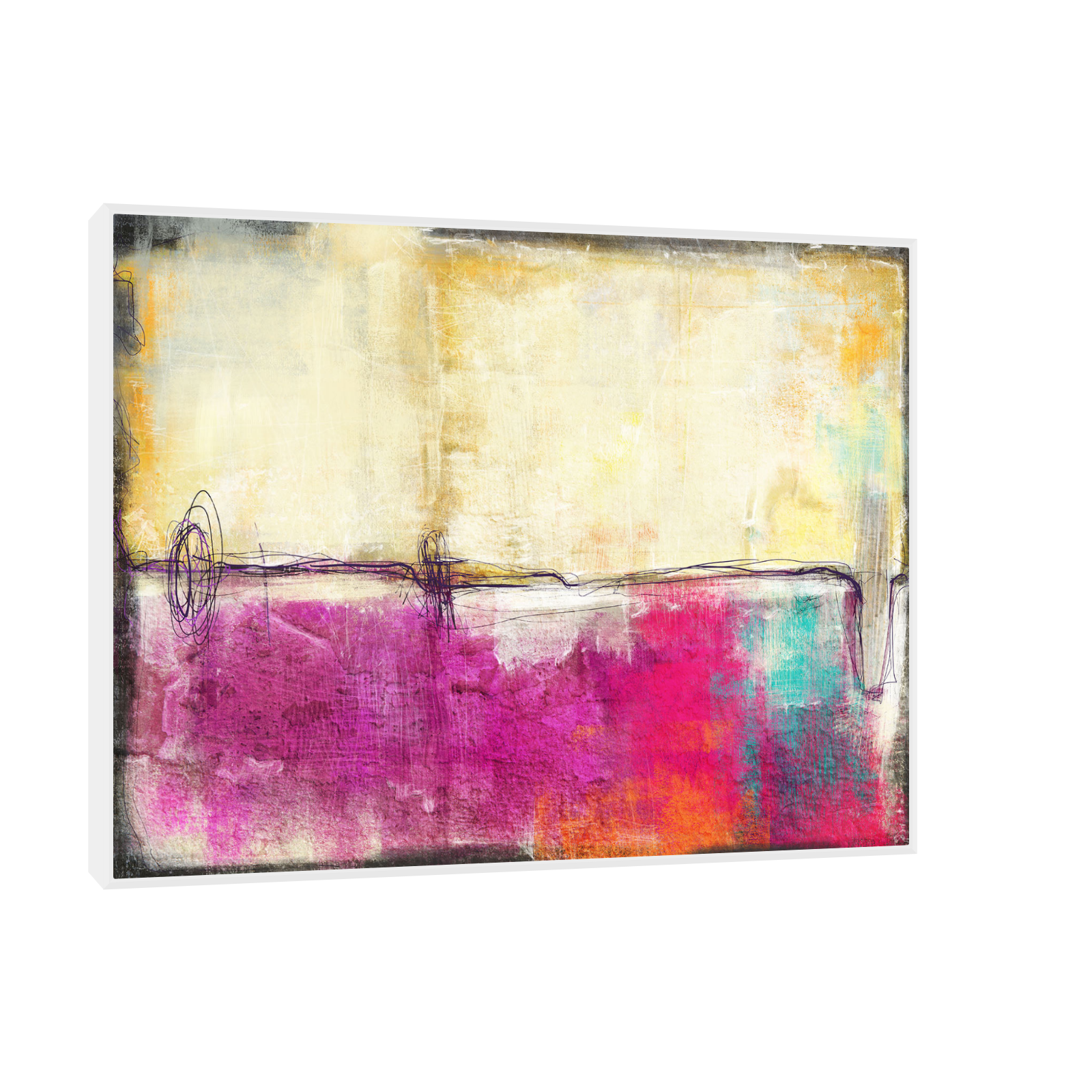 Umetnička slika ​Urban life na platnu - NS Canvas Shop