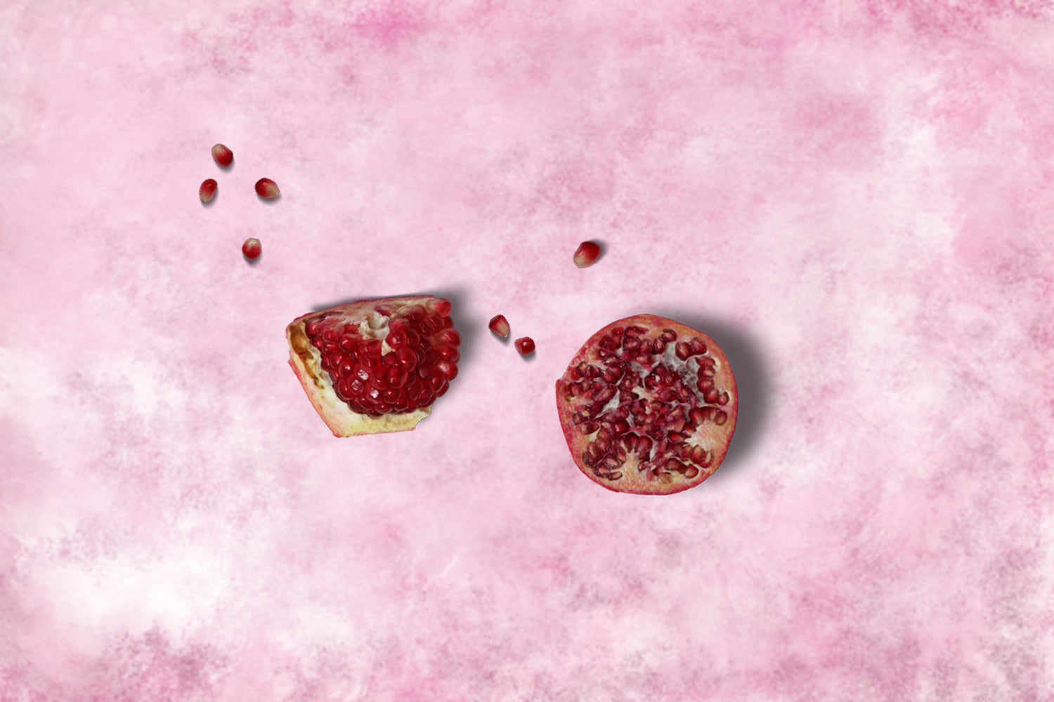 Umetnička slika ​Bright pink salt texture na platnu - NS Canvas Shop