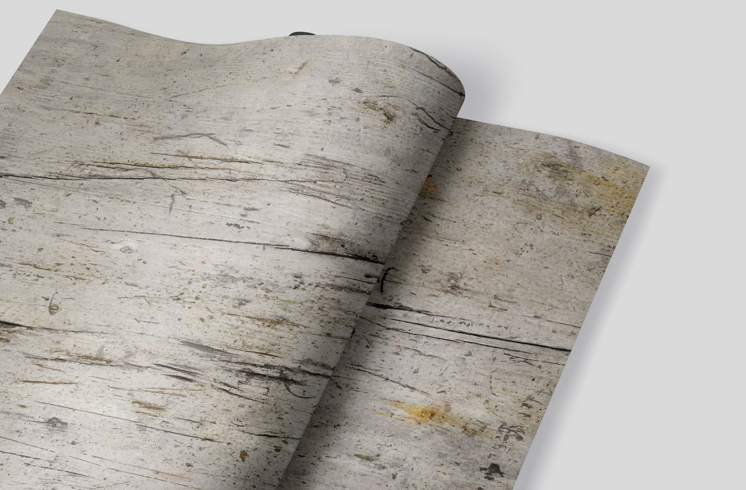 Umetnička slika ​Warm grey wooden board na platnu - NS Canvas Shop