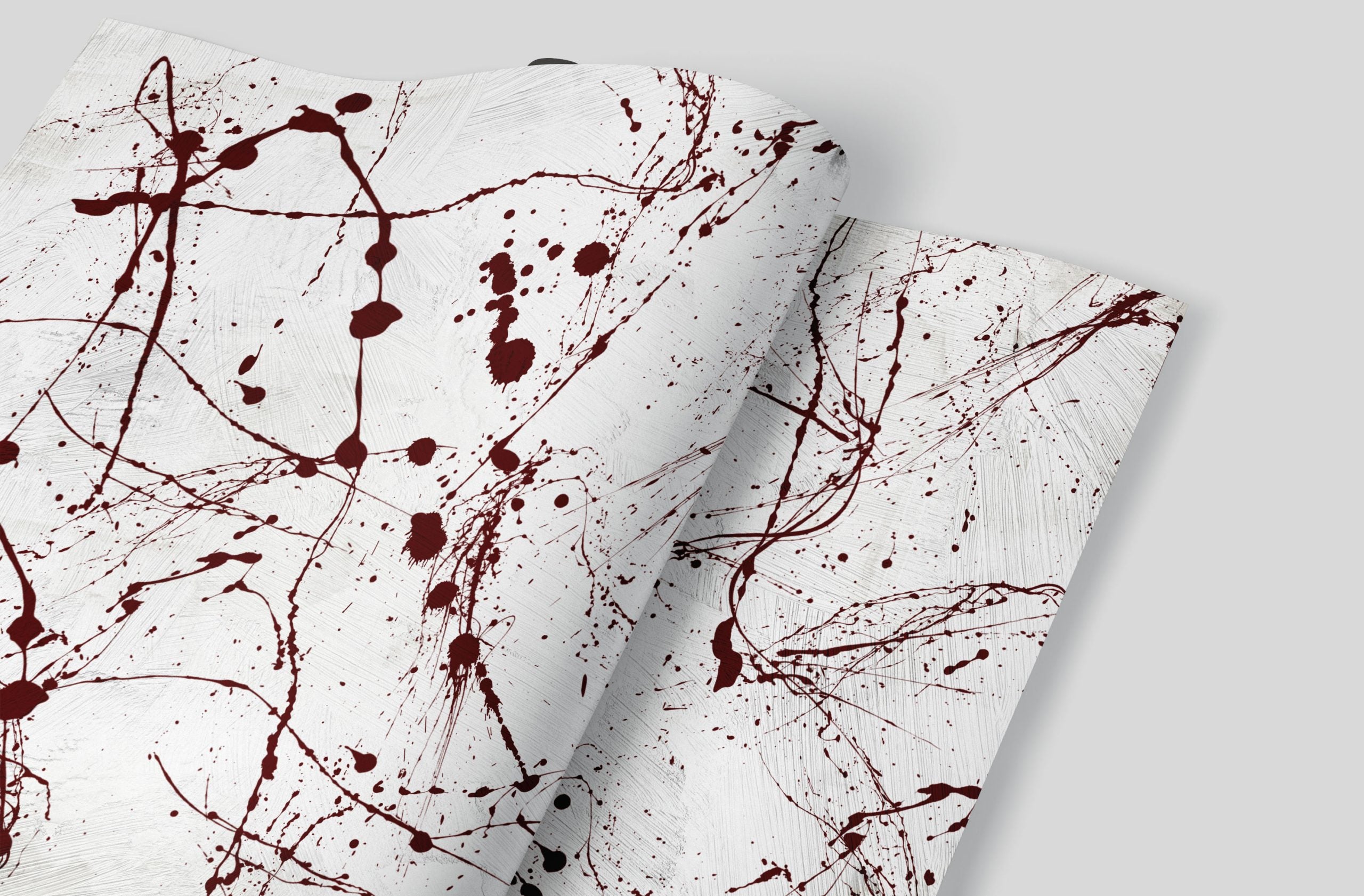 Umetnička slika ​Splash dark red na platnu - NS Canvas Shop
