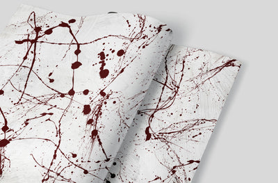 Umetnička slika ​Splash dark red na platnu - NS Canvas Shop