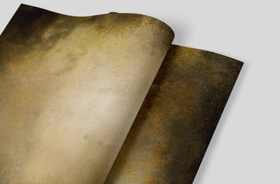Umetnička slika ​Ocher and golden na platnu - NS Canvas Shop