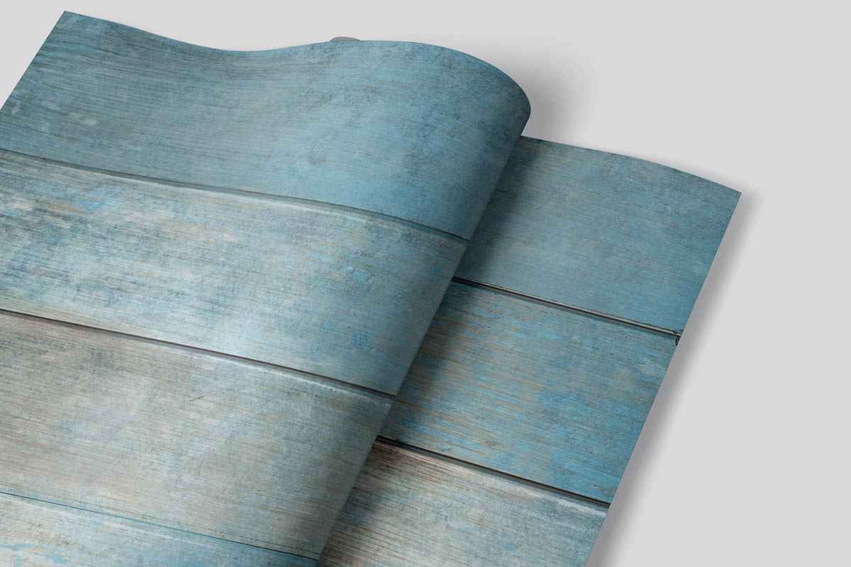 Light blue woodboard